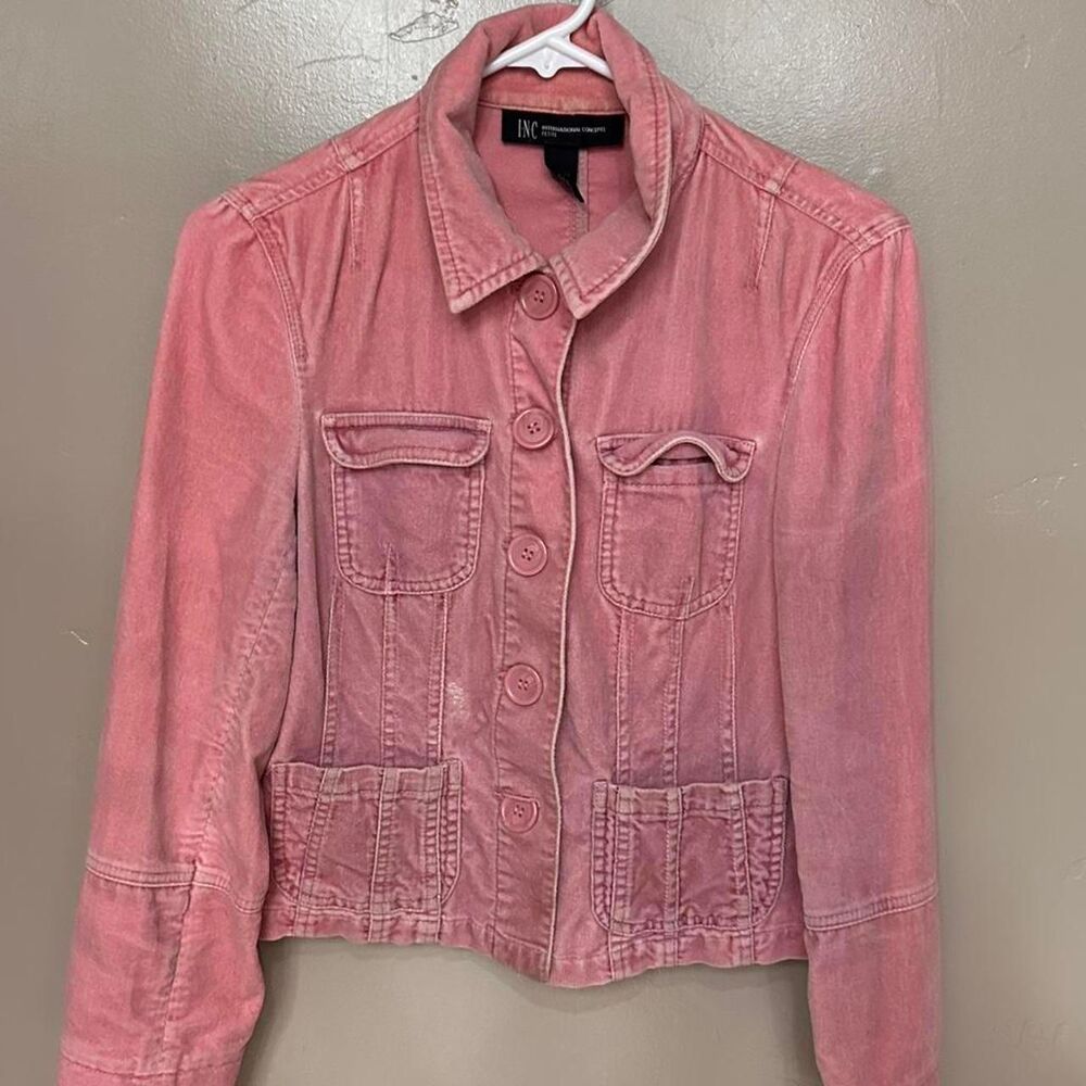 Inc-international-concepts Women's Pink Jacket